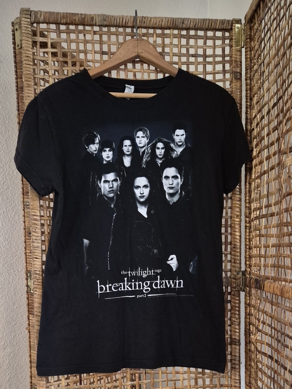 Bay Island Black Twilight Breaking Dawn Graphic Tee